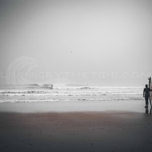 Looking to the mystic waves